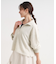 【なめらかタッチ】スキッパーポロスウェット