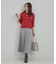 【高レビュー/セットアップ可/S-LL】女性らしさ際立つ 洗えるもちもちニットスカート