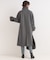 【S-LL】大人のきれいめスタイルに ウール調スタンドロングコート