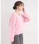 フェザーVネックカーディガン