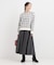 【洗濯機可/S-LL】クラシックなチェック柄が目を惹く 柔らかニット