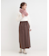 フェイクファー差し込みマフラー