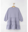 【100-150cm】ミニ裏毛ティアードワンピース