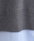 【洗える／毛玉になりにくい】裾フェイクレイヤード