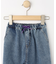 【100-150cm】デニムジョグパンツ