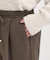 【洗える/S-LL】大人の上品シルエット ピンタック イージーワイドパンツ