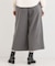 【着丈選べる】あったかもちもちワイドパンツ