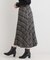 チェックプリーツスカート