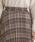 チェックプリーツスカート