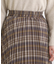 チェックプリーツスカート
