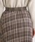 チェックプリーツスカート