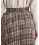 チェックプリーツスカート
