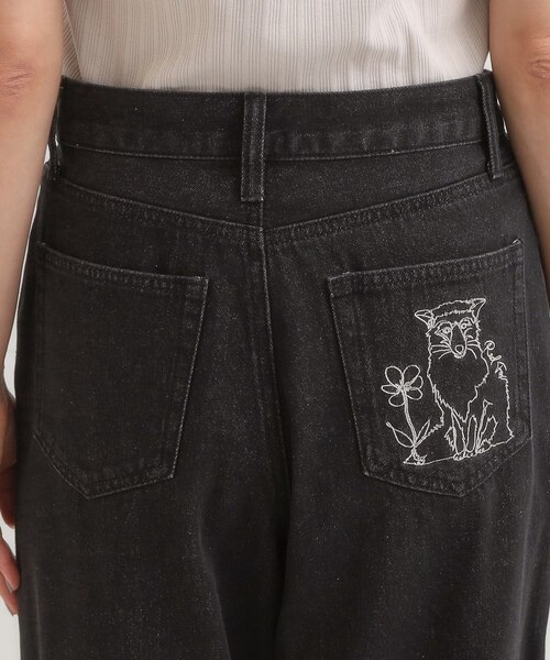 旭山動物園応援商品】ポケット刺繍デニム｜シューラルーの通販｜&mall