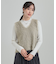 【2点セット】着るだけでコーデが決まる フェザーベスト×リブニット