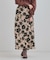 花柄スカート