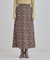 花柄スカート