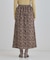 花柄スカート