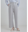 【セットアップ可能】サラっと軽やか ワイドストレートパンツ