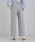 【セットアップ可能】サラっと軽やか ワイドストレートパンツ