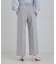 【セットアップ可能】サラっと軽やか ワイドストレートパンツ