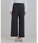 【セットアップ可能】サラっと軽やか ワイドストレートパンツ
