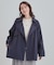 【S-LL/撥水】通勤やお出かけにも活躍 ミドルトレンチコート