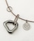 ハートコインひもネックレス