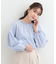 【洗濯機可/S-LL】ぽわんとしたお袖が愛らしい ジレスタイルに合うブラウス