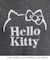 【HELLO KITTY コラボ】スウェットライクニット