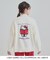【HELLO KITTY コラボ】Vネックジャカードカーディガン