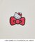 【HELLO KITTY コラボ】Vネックジャカードカーディガン