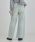 【SHOO・LA・RUE DENIM】体型カバーにも バギーワイドパンツ