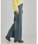 【SHOO・LA・RUE DENIM】体型カバーにも バギーワイドパンツ