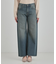 【SHOO・LA・RUE DENIM】体型カバーにも バギーワイドパンツ