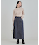 【SHOO・LA・RUE DENIM】シンプルだから使いやすい Aラインスカート