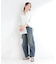【SHOO・LA・RUE DENIM】1本でこなれシルエットに カーブデニムパンツ