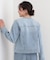 【SHOO・LA・RUE DENIM】大人のための ストレッチ コンパクトデニムジャケット