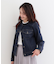 【SHOO・LA・RUE DENIM】大人のための ストレッチ コンパクトデニムジャケット