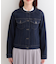 【SHOO・LA・RUE DENIM】大人のための ストレッチ コンパクトデニムジャケット