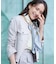 【SHOO・LA・RUE DENIM/S-LL/高レビュー】大人のための ノーカラーデニムジャケット