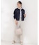 【SHOO・LA・RUE DENIM/S-LL/高レビュー】大人のための ノーカラーデニムジャケット