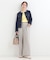 【SHOO・LA・RUE DENIM/S-LL/高レビュー】大人のための ノーカラーデニムジャケット
