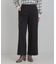 あったかカットツイルワイドパンツ