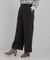 あったかカットツイルワイドパンツ