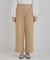 あったかカットツイルワイドパンツ