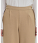 あったかカットツイルワイドパンツ
