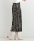 ラメツイードナロースカート