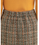 ラメツイードナロースカート