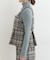 【2点セット/S-LL】着るだけで決まる クラシカルなツイード調 チェック柄セットアップ