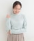 【洗濯機可/S-LL】レイヤードスタイルにも ぽこぽこジャカード ハイネックトップス